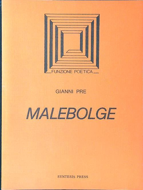 Malebolge - Gianni Lepre - copertina