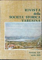 Rivista della società storica varesina fasc. XIV/aprile 1979