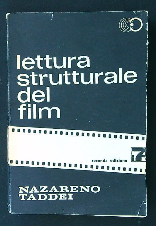 Lettura strutturale del film - Nazareno Taddei - copertina