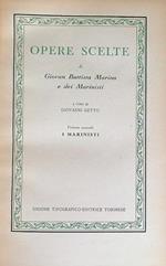 Opere scelte di Giovan Battista Marino e dei marinisti. Volume secondo