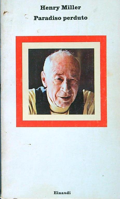 Paradiso perduto - Henry Miller - copertina