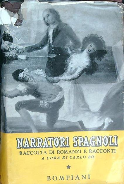 Narratori spagnoli - Carlo Bo - copertina