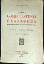 Corso di computisteria e ragioneria vol II - Ragioneria generale