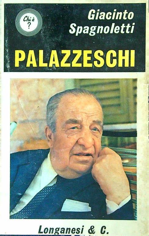 Palazzeschi - Giacinto Spagnoletti - copertina