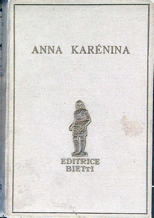 Anna Karenina - Lev Tolstoj - copertina