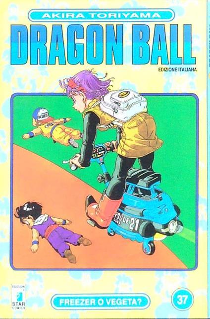 Dragon Ball 37. Freezer o Vegeta? - Akira Toriyama - copertina