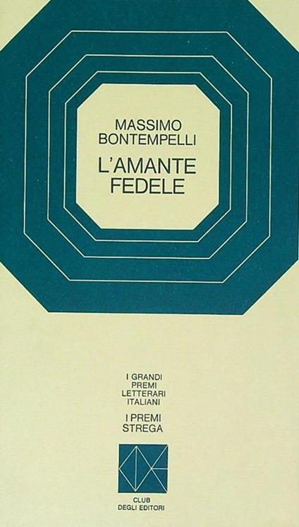 L' amante fedele - Massimo Bontempelli - copertina