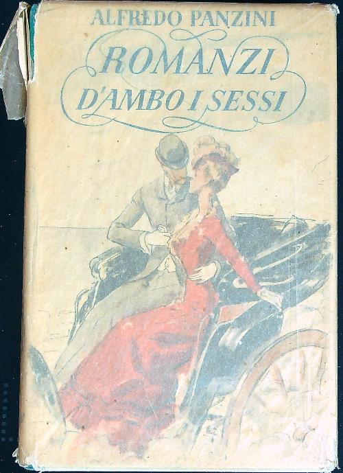 Romanzi d'ambo i sessi - Alfredo Panzini - copertina