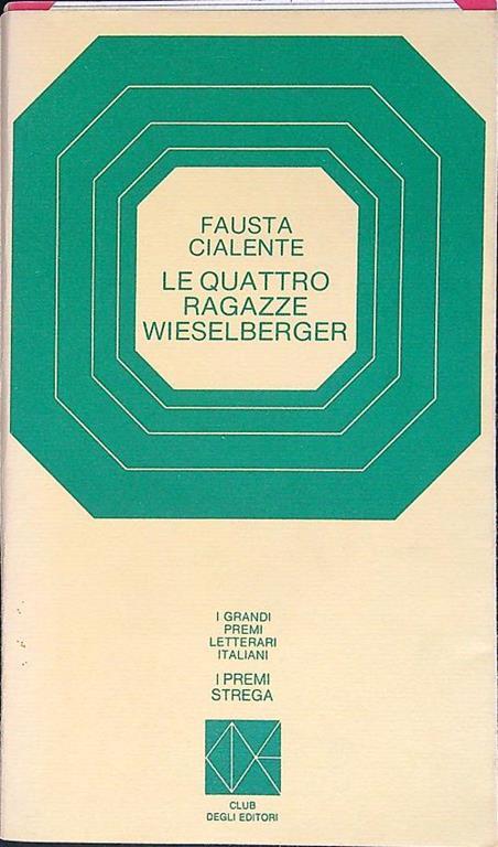 La quattro ragazze di Wieselberger - Fausta Cialente - copertina