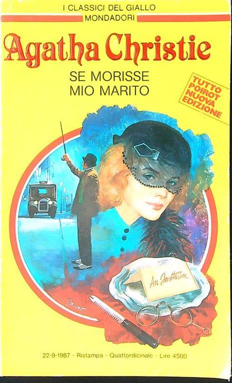 Se morisse mio marito - Agatha Christie - copertina