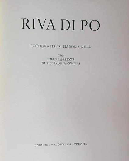 Riva di Po - copertina