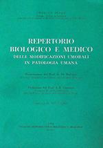 Repertorio biologico e medico