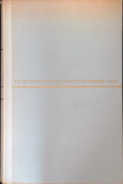 Le più belle novelle di tutti i paesi - 1963 - Domenico Porzio - copertina