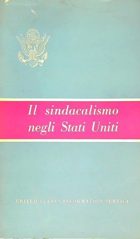 Il sindacalismo negli stati Uniti - copertina