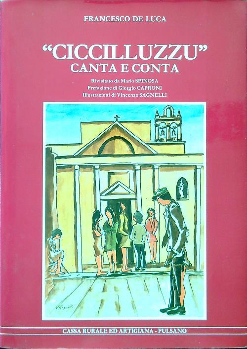 Ciccilluzzu canta e conta - Francesco De Luca - copertina