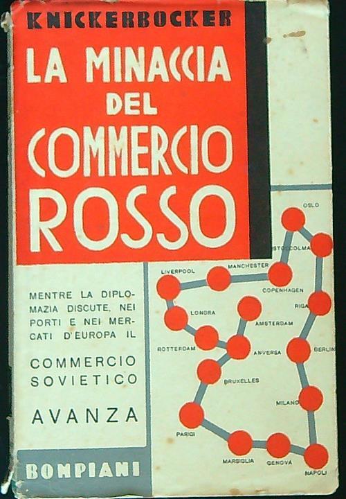 La minaccia del commercio rosso - copertina