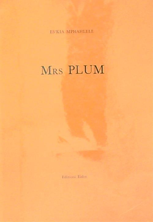 Mrs Plum - copertina