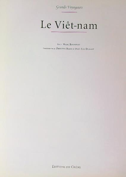 Le Viet-Nam - copertina