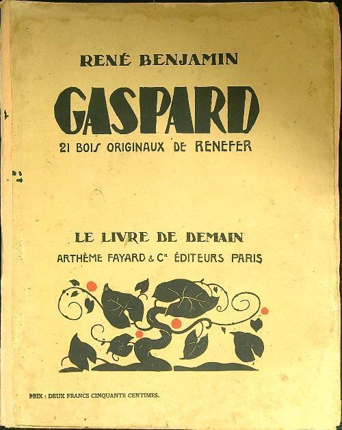 Gaspard - Benjamin Renner - copertina