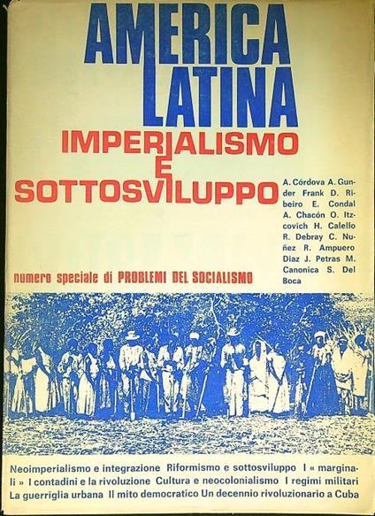 America Latina. Imperialismo e sottosviluppo - copertina