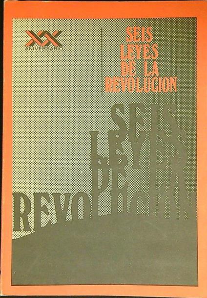 Seis leyes de la revolucion - copertina