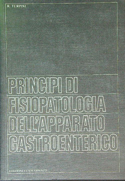 Principi di fisiopatologia dell'apparato gastroenterico - copertina