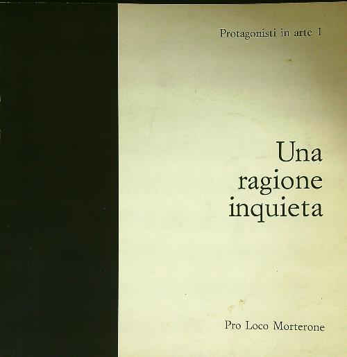 Una ragione inquieta - Giovanni M. Accame - copertina