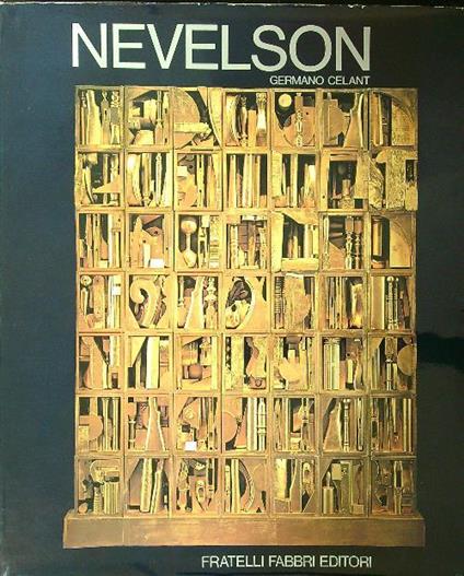 Nevelson - Germano Celant - copertina