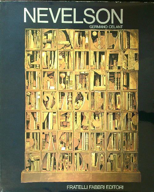 Nevelson - Germano Celant - copertina