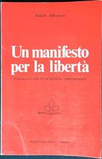 Un manifesto per la libertà