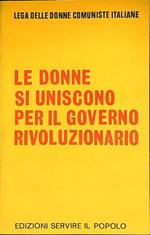 Le donne si uniscono per il governo rivoluzionario