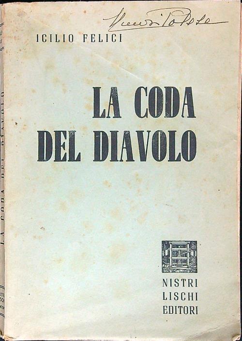 La coda del diavolo - Icilio Felici - copertina