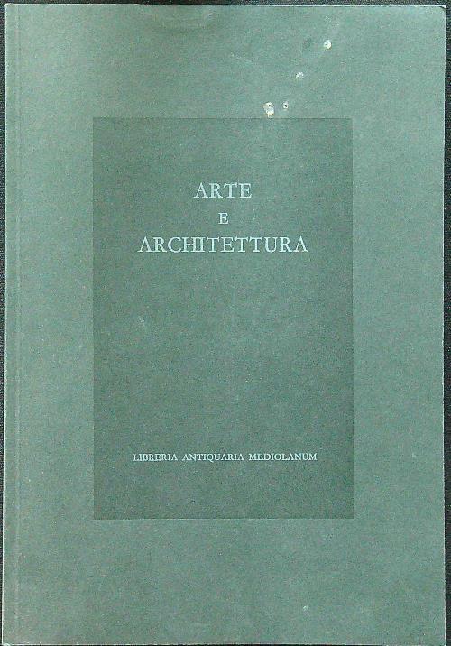 Arte e architettura catalogo 34 - copertina