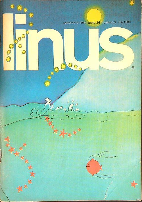 Linus n. 9/settembre 1980 - copertina