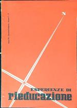 Esperienze di rieducazione n. 1-2