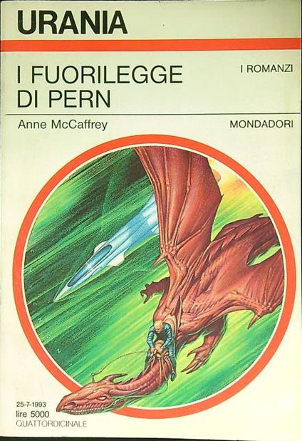 I fuorilegge di Pern - Anne McCaffrey - copertina