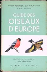 Guide des oiseaux d'Europe