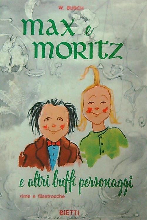 Max e Moritz e altri buffi personaggi - copertina
