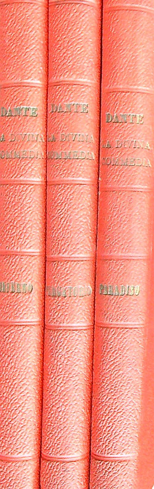 La divina commedia di Dante Alighieri ampiamente tradotta in prosa. 3vv - Dante Alighieri - copertina