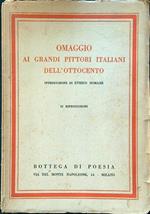 Omaggio ai grandi pittori italiani dell'ottocento