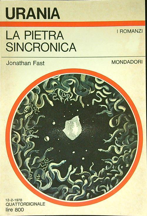 La pietra sincronica - Jonathan Fast - copertina