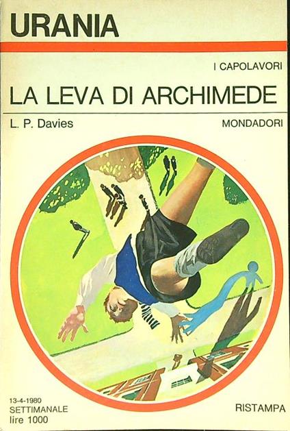 La leva di Archimede - L. P. Davies - copertina