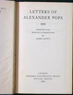 Letters of Alexander Pope