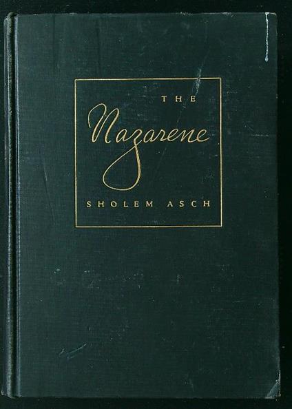 The Nazarene - Sholem Asch - copertina
