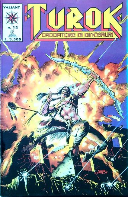 Turok. Cacciatori di dinosauri 12/Marzo 1995 - copertina