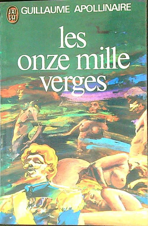 Les onzes mille verges - Guillaume Apollinaire - copertina