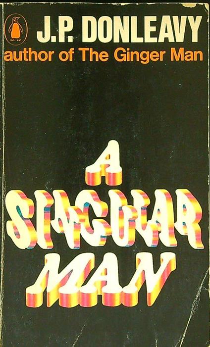 A singular man - James P. Donleavy - copertina