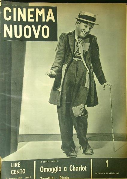 Cinema Nuovo 1-13/ dicembre 1952-giugno 1953 - copertina