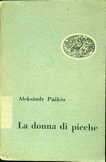 La donna di picche - Aleksandr Puskin - copertina