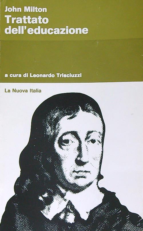 Trattato dell'educazione - John Milton - copertina